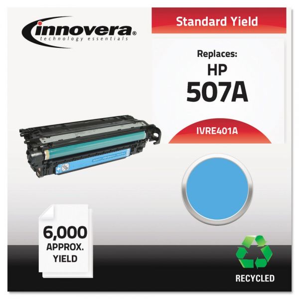IVRE401A Innovera Remanufactured CE401A (507A) Toner, Cyan