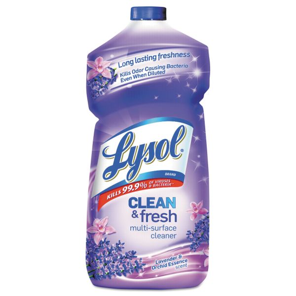 RAC78631EA LYSOL Brand Clean & Fresh Multi-Surface Cleaner, Lavender & Orchid Scent, 40 oz Bottle