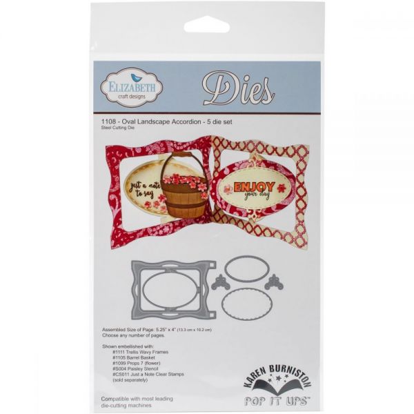 NOTM337474 Elizabeth Craft Pop It Up Metal Dies By Karen Burniston