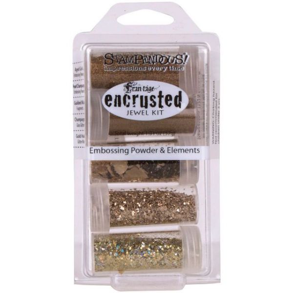 NOTM083469 Stampendous Encrusted Jewel Kit 5/Pkg