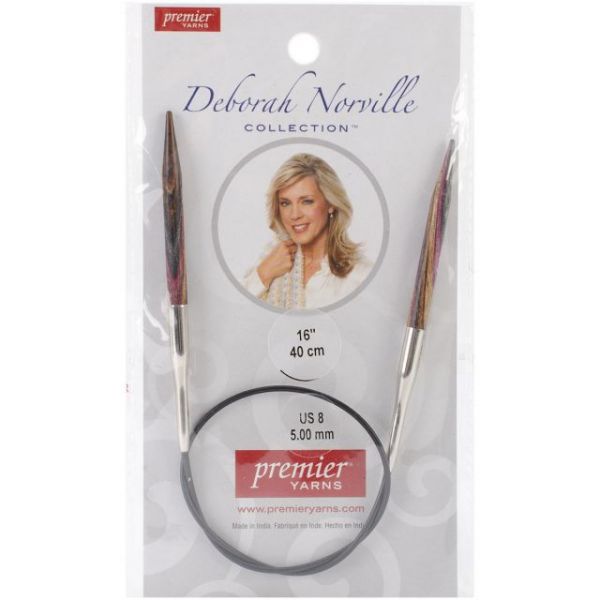 NOTM253317 Deborah Norville Fixed Circular Knitting Needles 16"