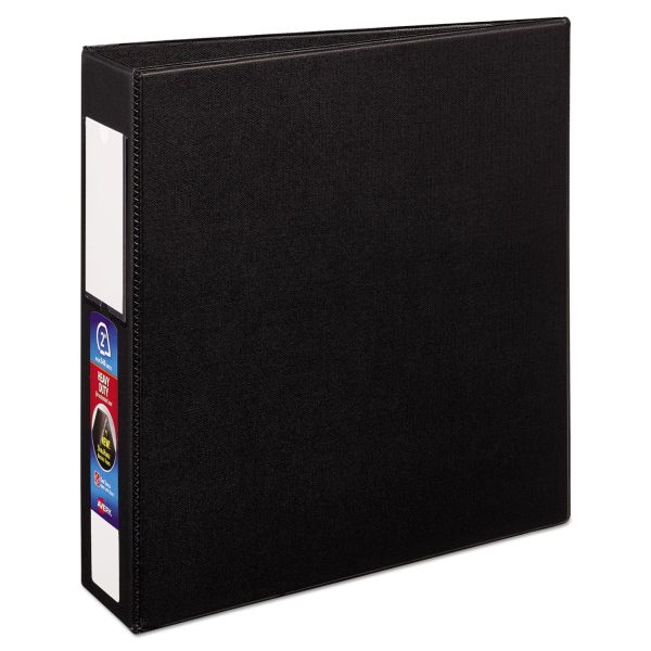AVE79992 Avery Heavy-Duty 3-Ring Binder with One Touch EZD Rings, 2" Capacity, Black