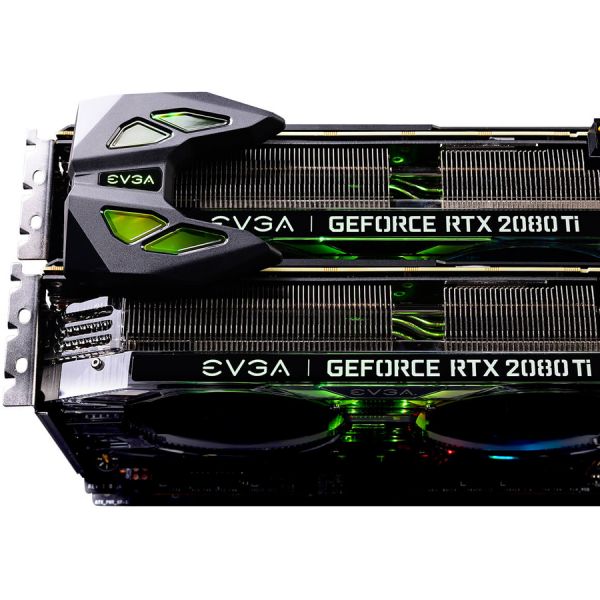 EVGA GeForce RTX NVLink SLI Bridge, 3-Slot Spacing, RGB LED, 100