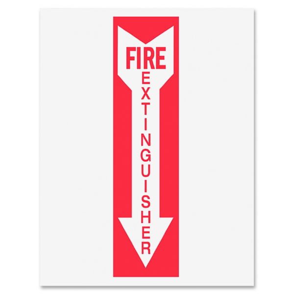 TFIP1949FE Tarifold Safety Sign Inserts-Fire Extinguisher