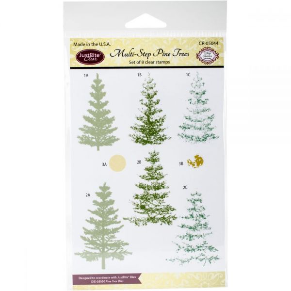 NOTM333926 JustRite Papercraft Clear Stamps 4"X6"