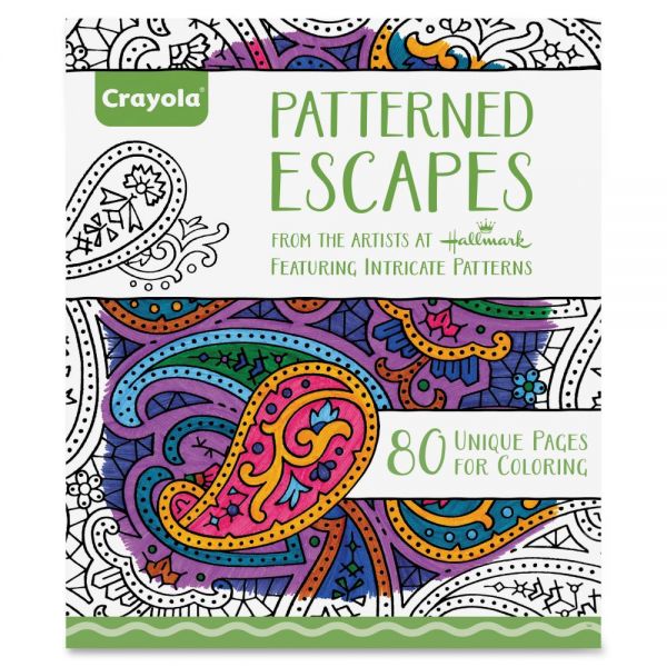 CYO992022 Crayola Patterned Escapes Coloring Book