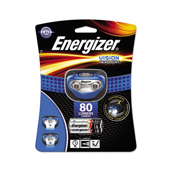EVEHDA32E Energizer LED Headlight, 3 AAA, Blue