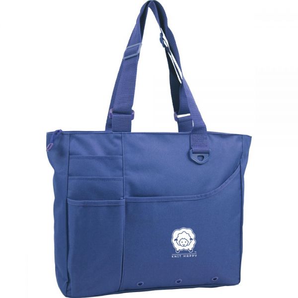 NOTM346610 Knit Happy Bright Bag 15"X13"X4"