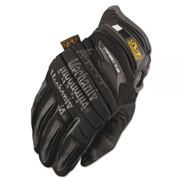 MNXMP205010 Mechanix Wear M-Pact 2 Gloves, Black, Large