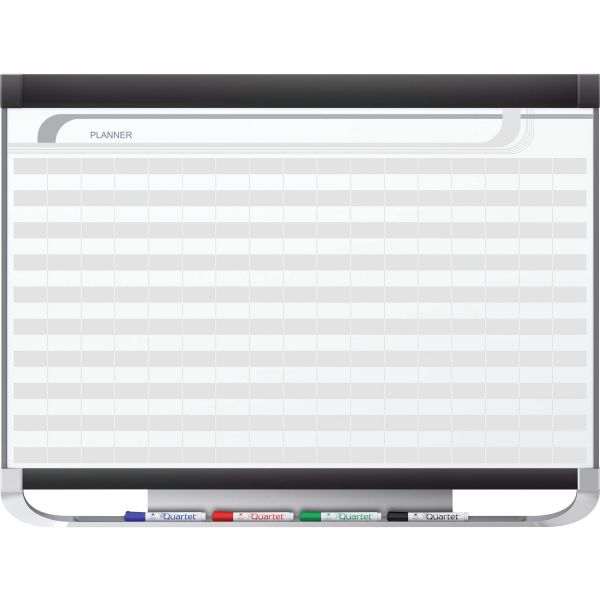 QRTPP1264P2 Quartet 72" x 48" Prestige 2 DuraMax Magnetic Porcelain Dry Erase Planning System