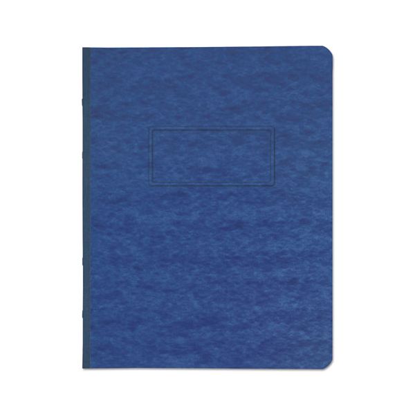 UNV80573 Universal Pressboard Report Cover, Prong Clip, Letter, 3" Capacity, Dark Blue