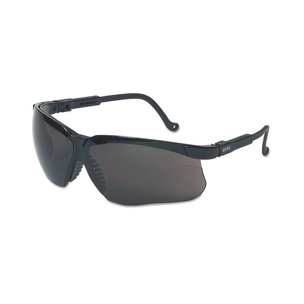 UVXS3212X Honeywell Uvex Genesis Safety Eyewear, Black Frame, Dark Gray Lens