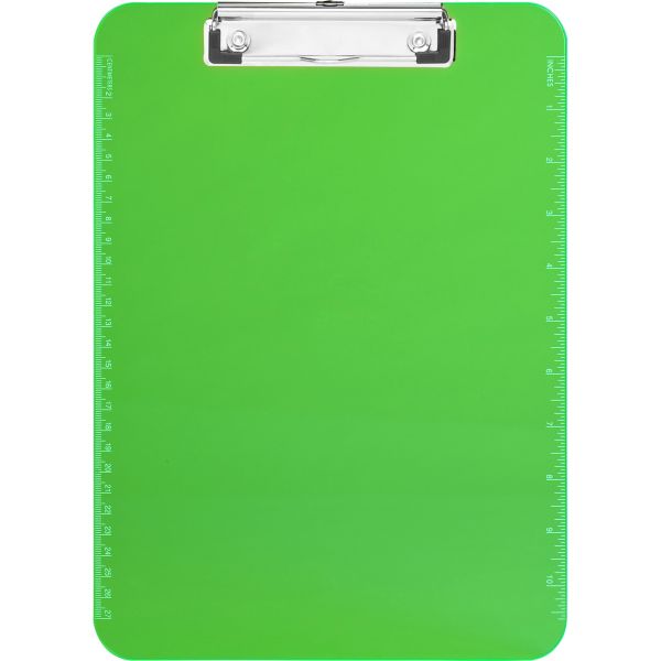SPR01867 Sparco Transparent Plastic Clipboard