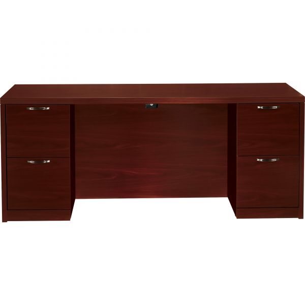 HON115900AFNN HON Valido Double Pedestal Credenza with Kneespace | 4 File Drawers | 72"W