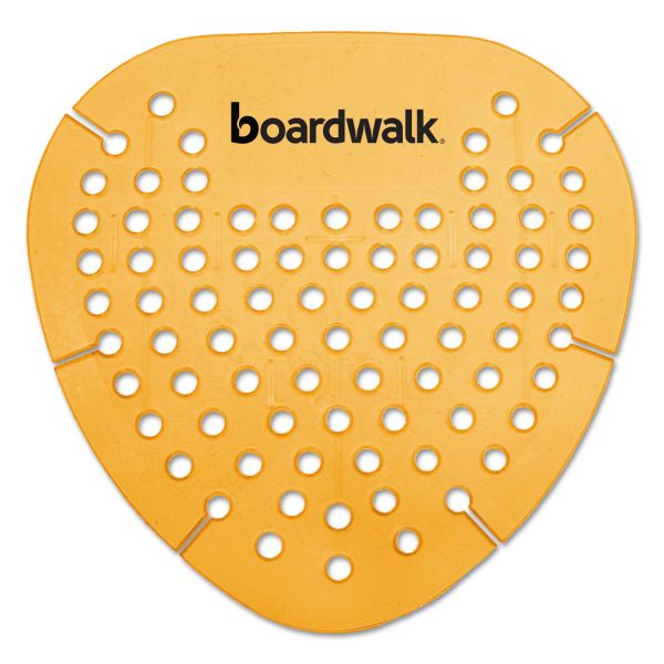 BWKGEMMAN Boardwalk Gem Urinal Screen, Lasts 30 Days, Orange, Mango Fragrance, 12/Box