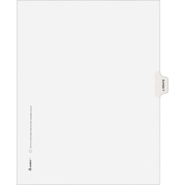 AVE82131 Avery Legal Exhibit Index Dividers