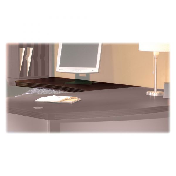 MLNACB4224LDC Tiffany Industries Aberdeen Series Contour Bridge, 42 x 24 x 29-1/2, Chocolate