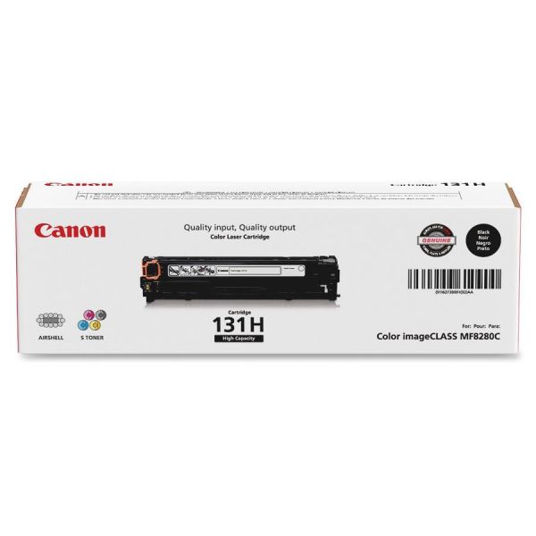 CNMCRTDG131HYBK Canon 131 Black Toner Cartridge (6273B001AA)