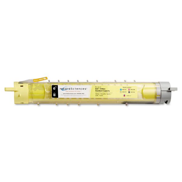 MDAMS510Y Media Sciences MS510Y Remanufactured 310-5808 (HG308) High-Yield Toner, Yellow