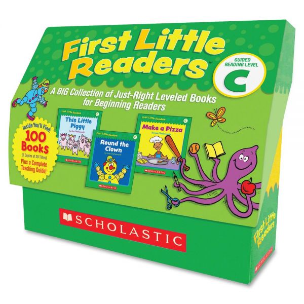 SHS0545223032 Scholastic Res. Level C 1st Little Readers Book Set Education Printed Book by Liza Charlesworth - English