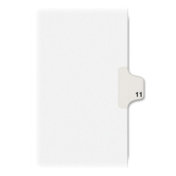KLF81121 Kleer-Fax 80000 Series Legal Index Dividers
