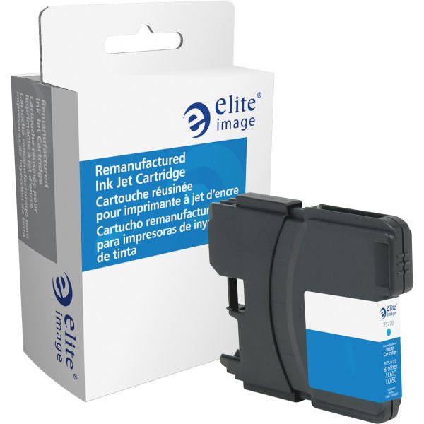 ELI75770 Elite Image Remanufactured Brother LC61CYN Ink Cartridge