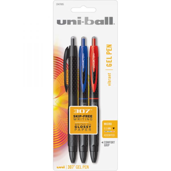 SAN1947085 Uni-Ball Signo 307 Retractable Gel Pens