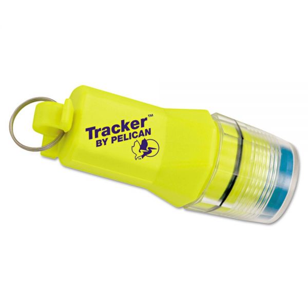 PLC2140CYELLOW Pelican Tracker Pocket Flashlight, w/Battery