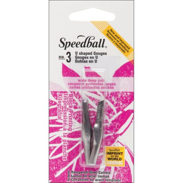 NOTM132671 Speedball Lino Cutter Blades 2/Pkg