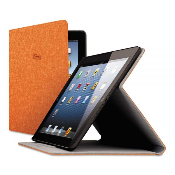 USLUBN23337 Solo Avenue Slim Case for iPad Air, Orange