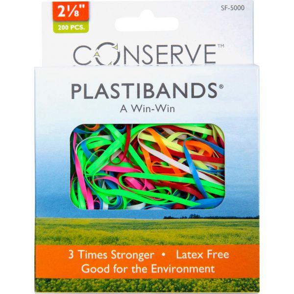 BAUSF5000 Baumgartens Latex-Free Colored PlastiBands