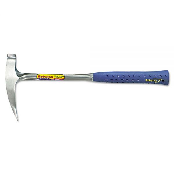 ESWE323LP Estwing Geological Rock-Pick Hammer, Pointed Tip, 22oz, 16 1/2" Length, Cushion Grip