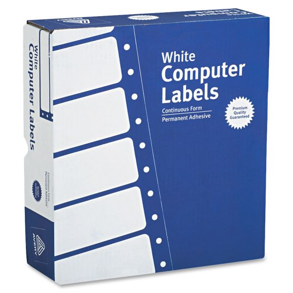 AVE4031 Avery Mailing Labels for Pin Fed Printers