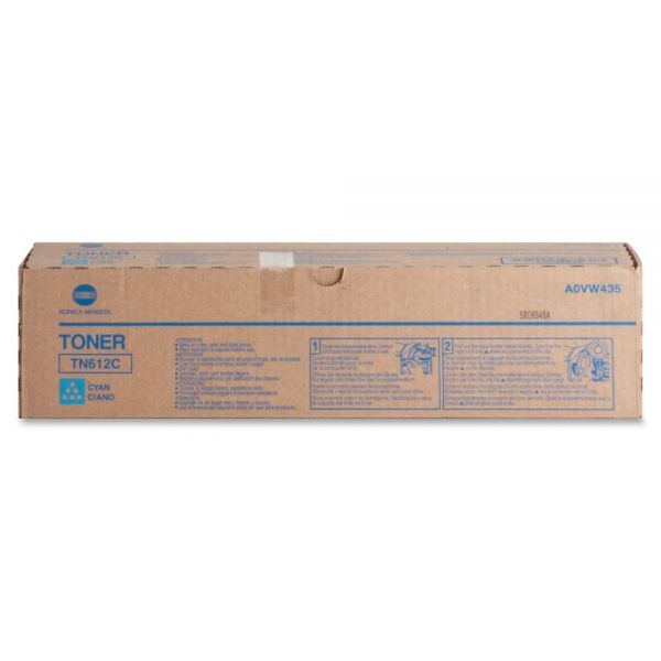 KNMA0VW435 Konica Minolta TN-612C Cyan Toner Cartridge