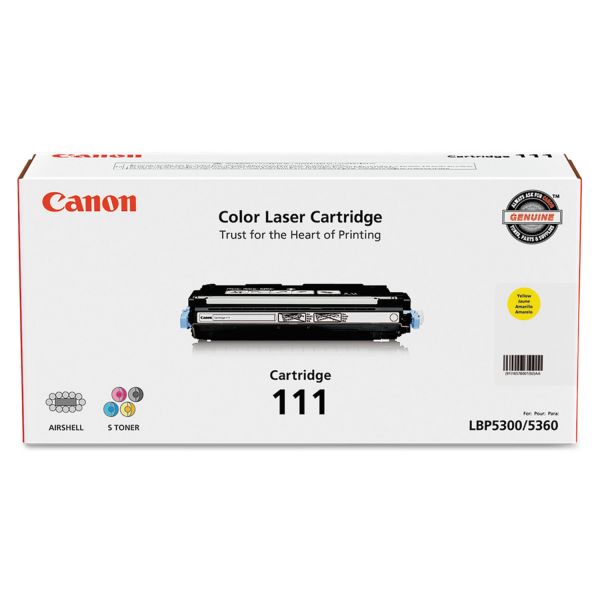 CNM1657B001 Canon 1657B001 (111) Toner, Yellow
