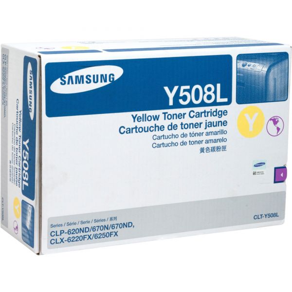 SASCLTY508L Samsung Y508 Yellow High Yield Toner Cartridge