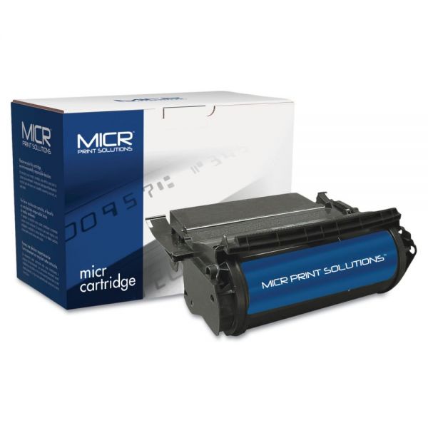 MCR2450M MICR Print Solutions Remanufactured Lexmark 1382625 Black Toner Cartridge