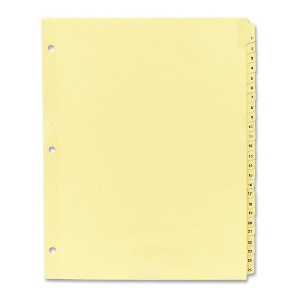 SPR21929 Sparco Numbered Tab Index Dividers
