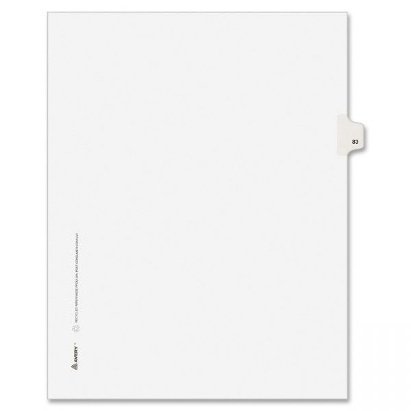 AVE82281 Avery Side-Tab Legal Index Dividers