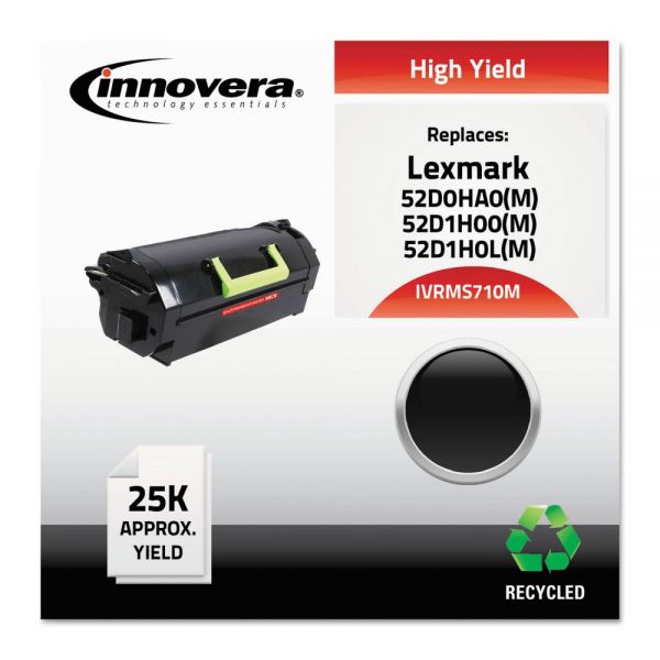 IVRMS710M Innovera Remanufactured 52D0HA0 (MS710M) High-Yield MICR Toner, Black