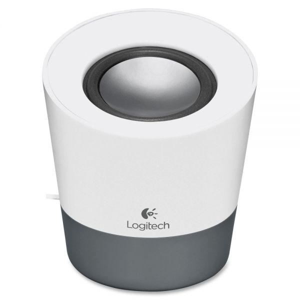 SYNX3663619 Logitech Speaker System - Portable - Gray