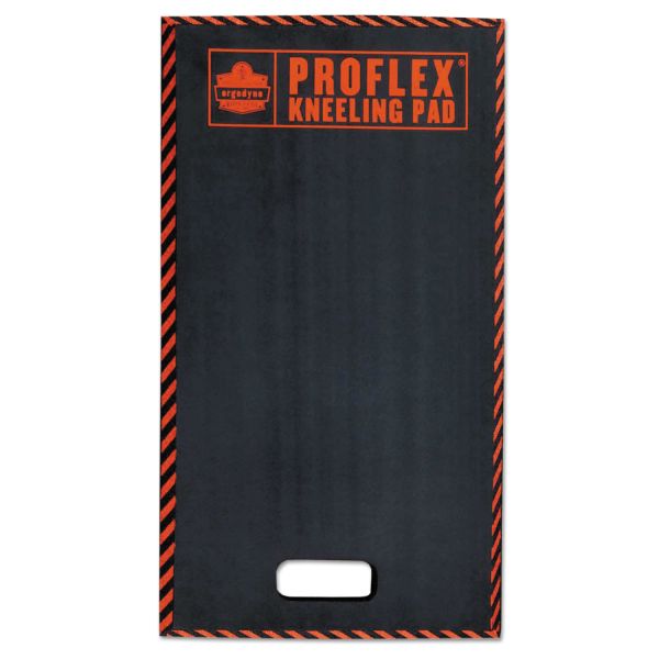 EGO18385 ergodyne ProFlex 385 Large Kneeling Pad, 16 x 28 x 1, Black/Orange