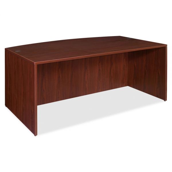 LLR69370 Lorell Essentials Bowfront Desk Shell