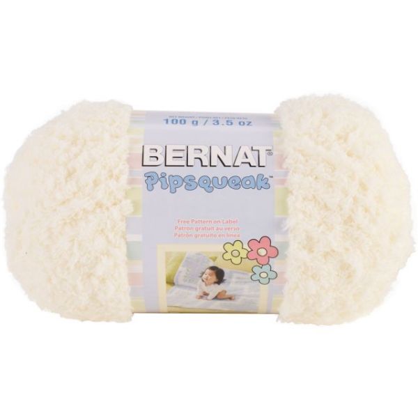 NOTM061445 Bernat Pipsqueak Yarn - Vanilla