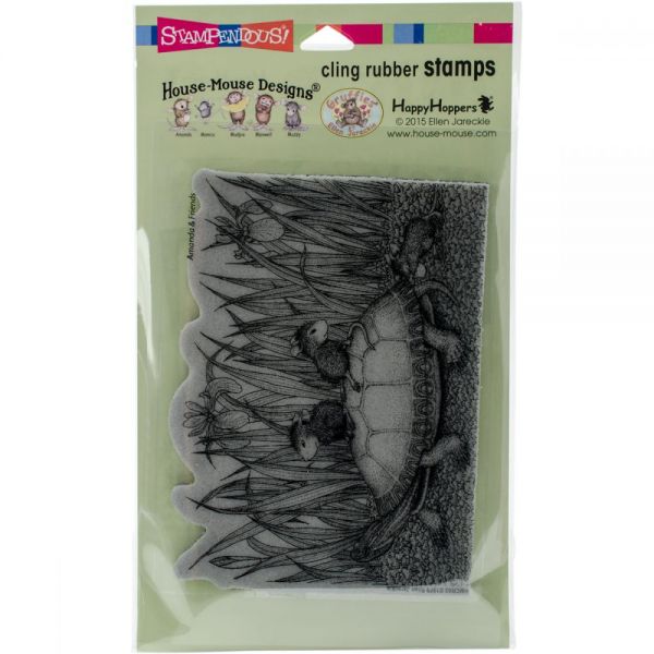 NOTM291336 Stampendous House Mouse Cling Stamp 7.75"X4.5"