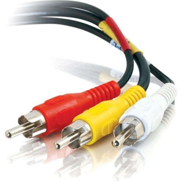 SYNX2199789 C2G 50ft Value Series Composite Video + Stereo Audio Cable