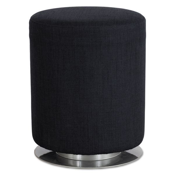 SAF5050BL Safco Swivel Keg Seating, 16 1/2" Diameter x 21" High, Black