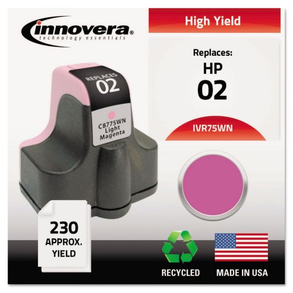 IVR75WN Innovera Remanufactured C8775WN (02) Ink, Light Magenta