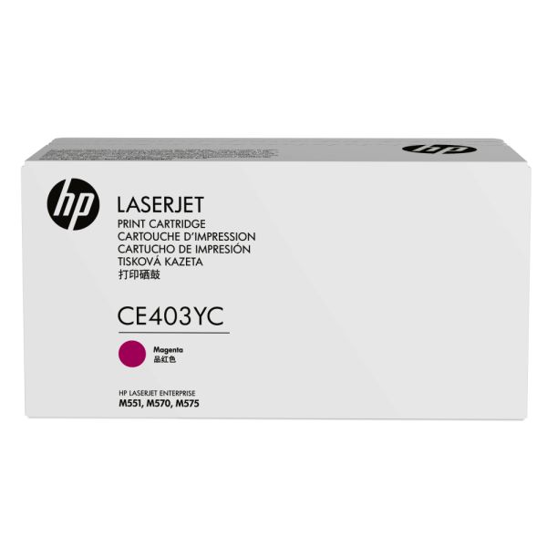 HP 507A Magenta Toner Cartridge, CE403YC | OfficeSupply.com