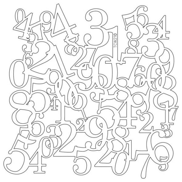 NOTM474771 Crafter's Workshop Template 6"X6"